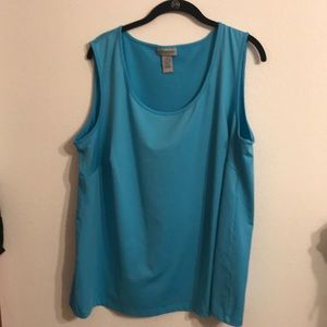 Turquoise tank top